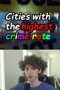 Cities with the highest crime rate
